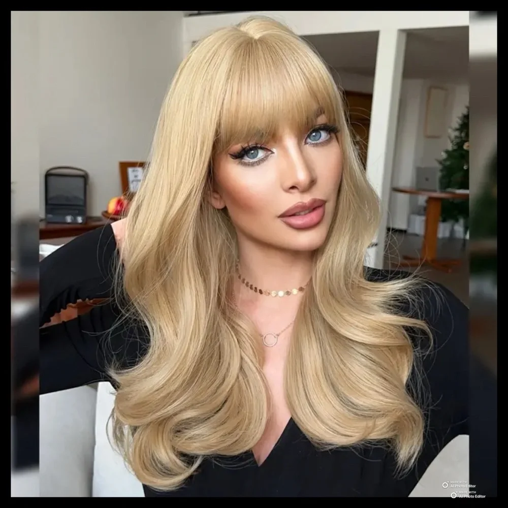 LUXURIOUS HAIR 24” Golden Blonde Wig - Picture 4 of 14